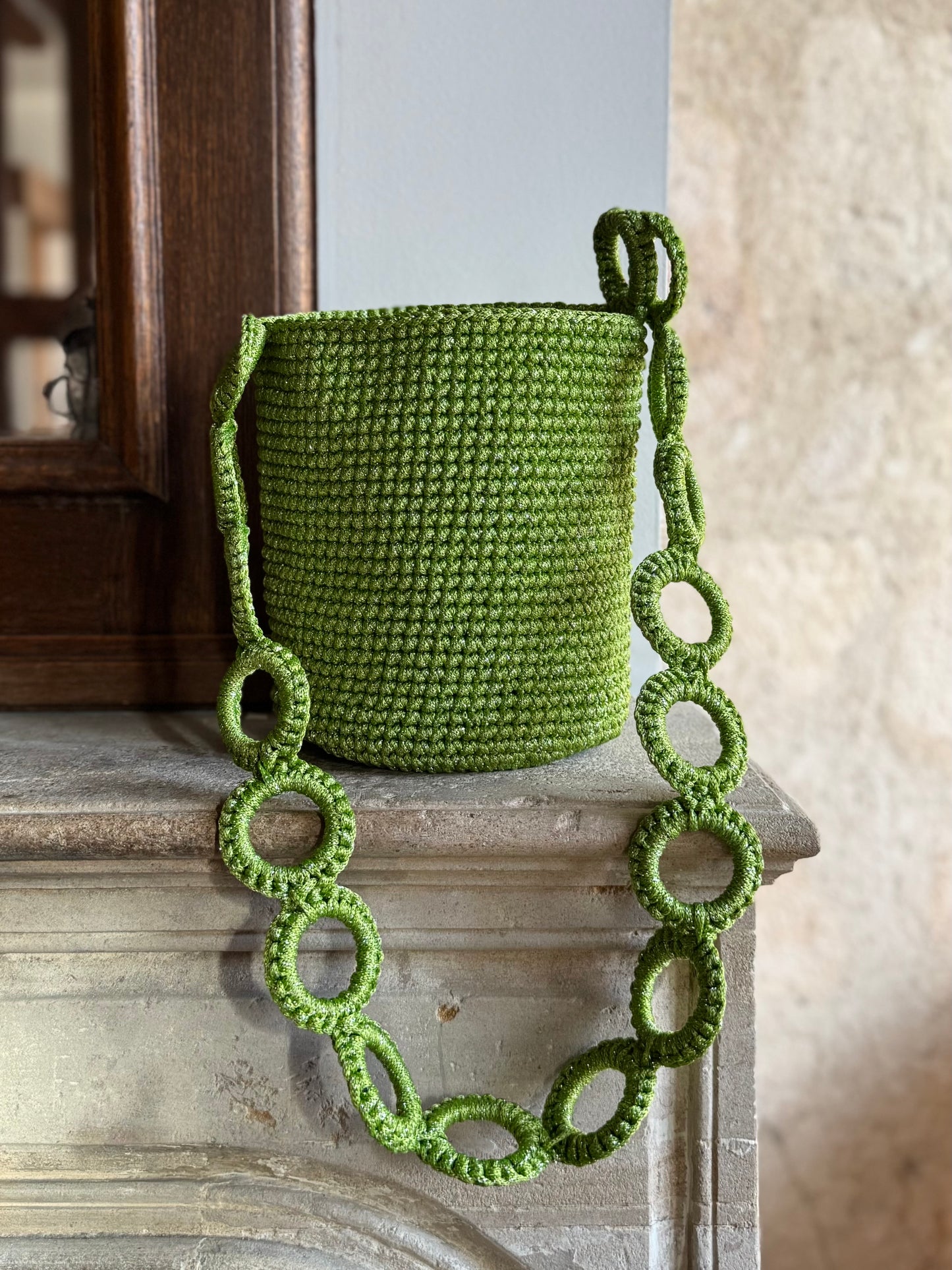 Rosario glitter vert
