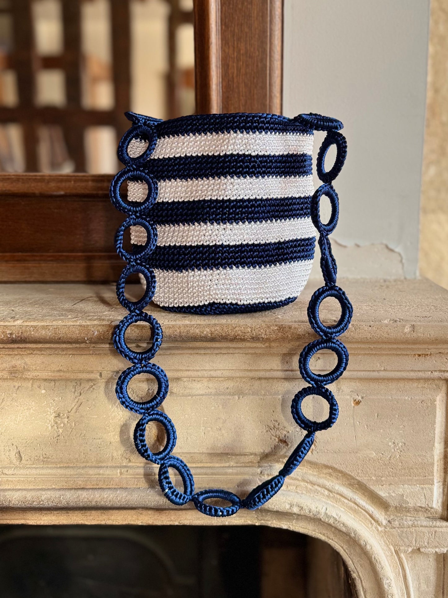 Rosario marinière bleu