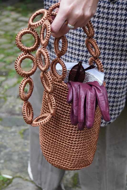 Rosario marron clair