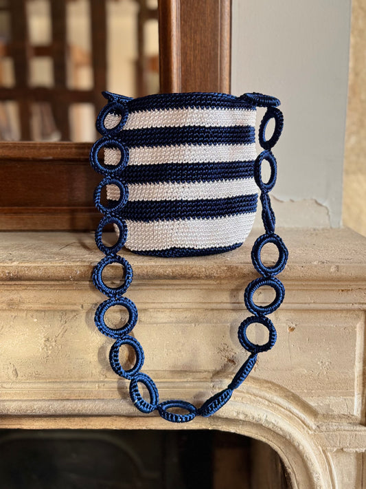 Rosario marinière bleu